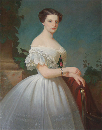 Портрет Амалии Адлерберг, 1865 г.