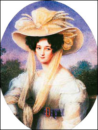 Элеонора Федоровна Тютчева, 1827 г.