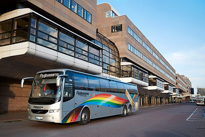 Трансферный автобус Flygbussarna у Cityterminalen – Центрального автовокзала